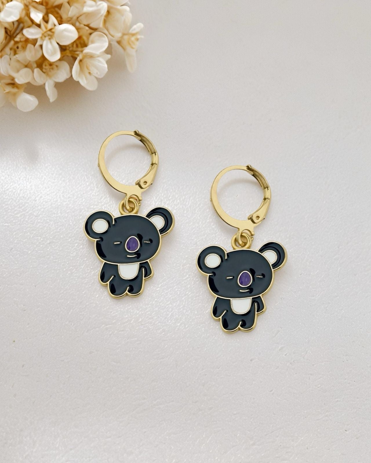 Cute Panda Earrings