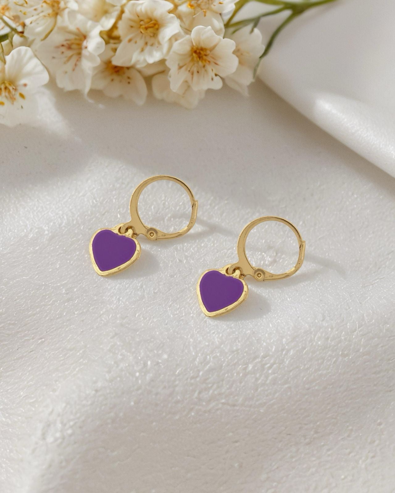 Small Heart Earrings