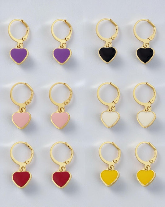 Small Heart Earrings