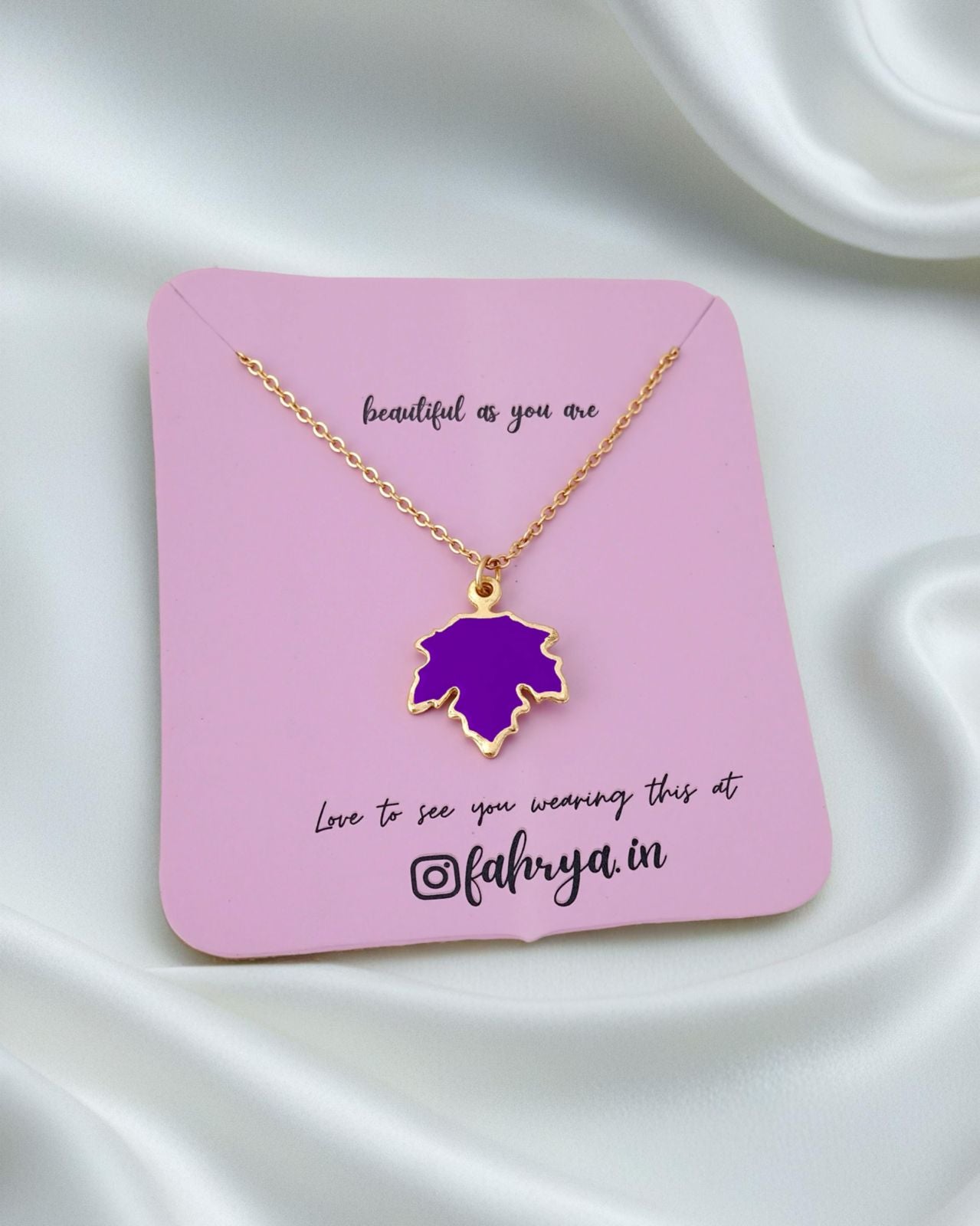 Leaf Set-Purple