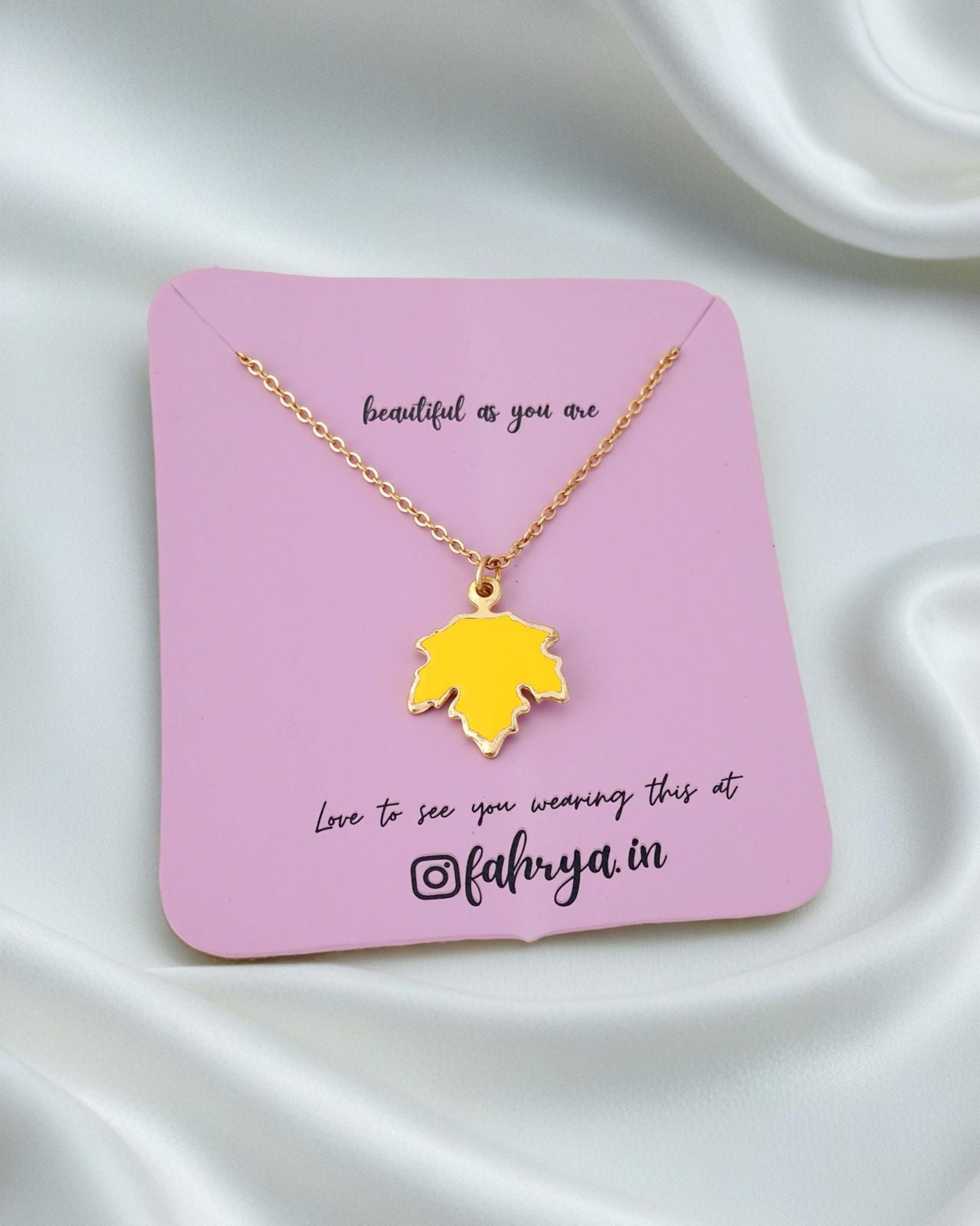 Leaf Set-Yellow