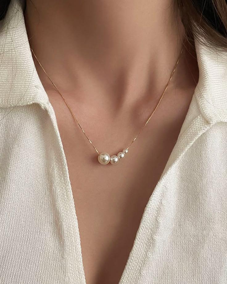 Pearl Cascade Necklace