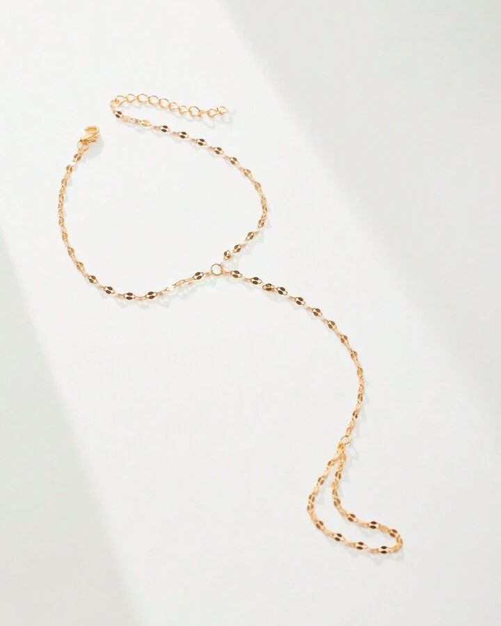 Petal Ring Cum Bracelet