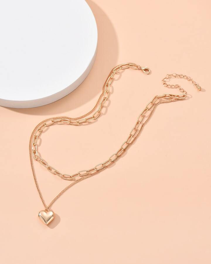 Korean Heart Necklace