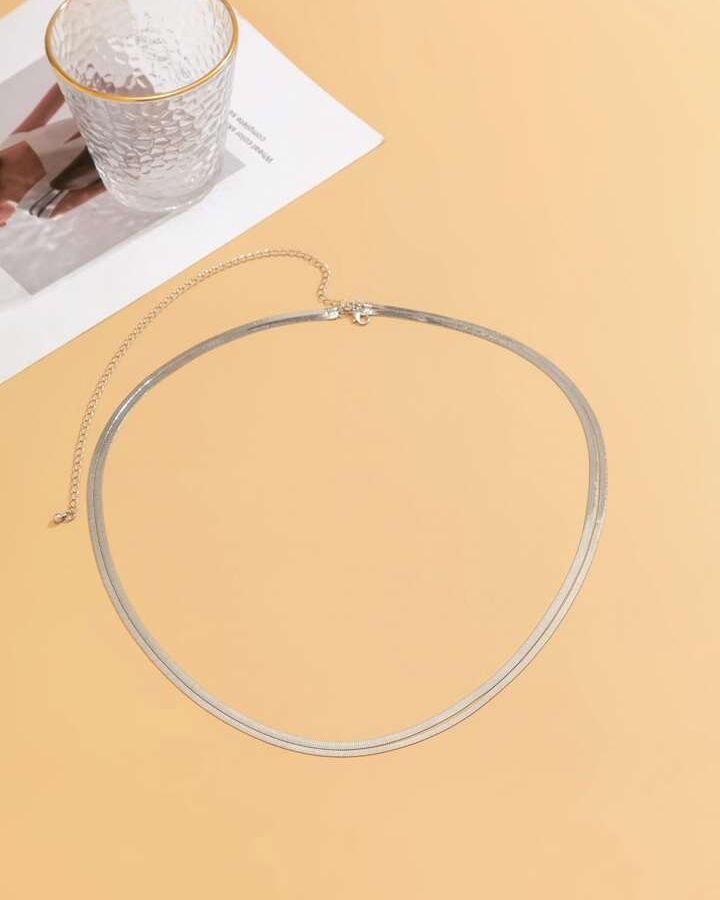 Double Snake Waist Chain (Silver)