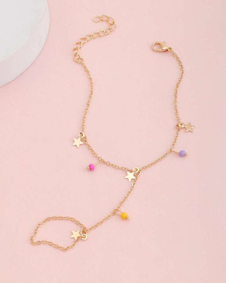 Multi Bead Star Slave Bracelet
