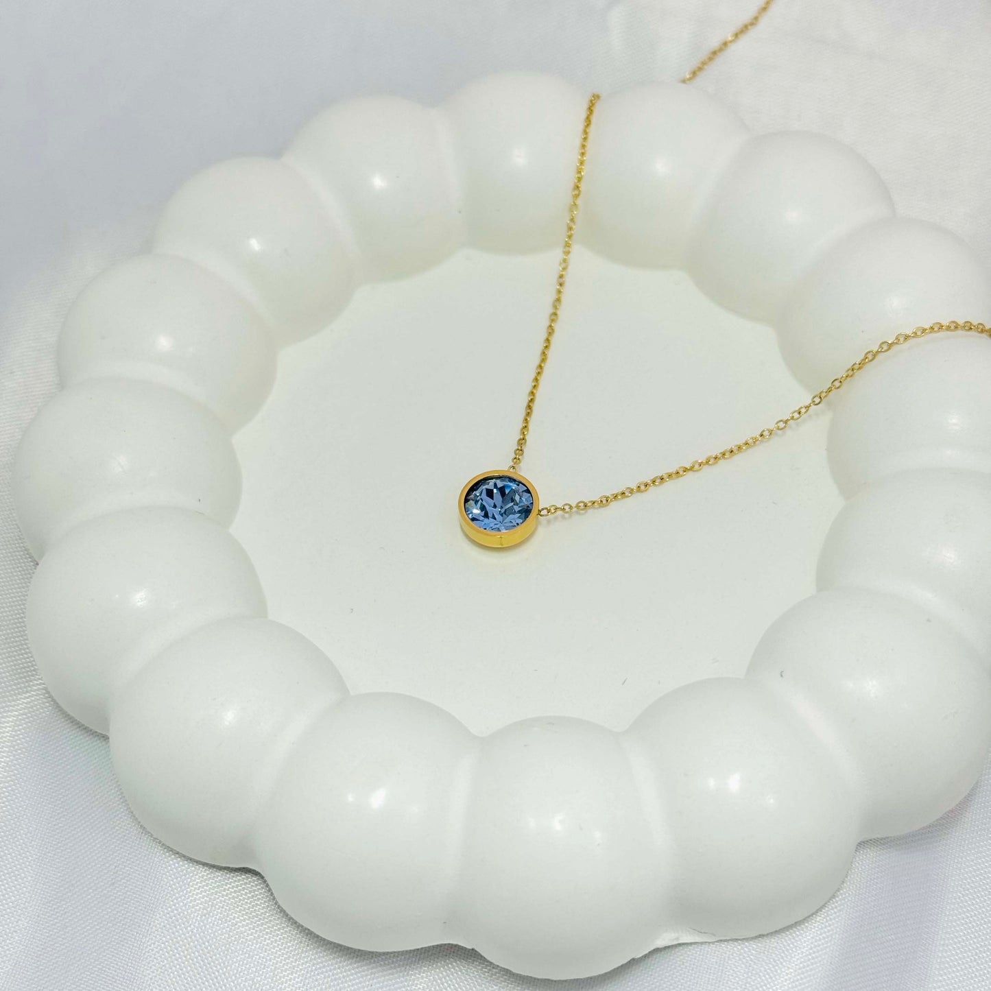Stone Gold Plated Necklace