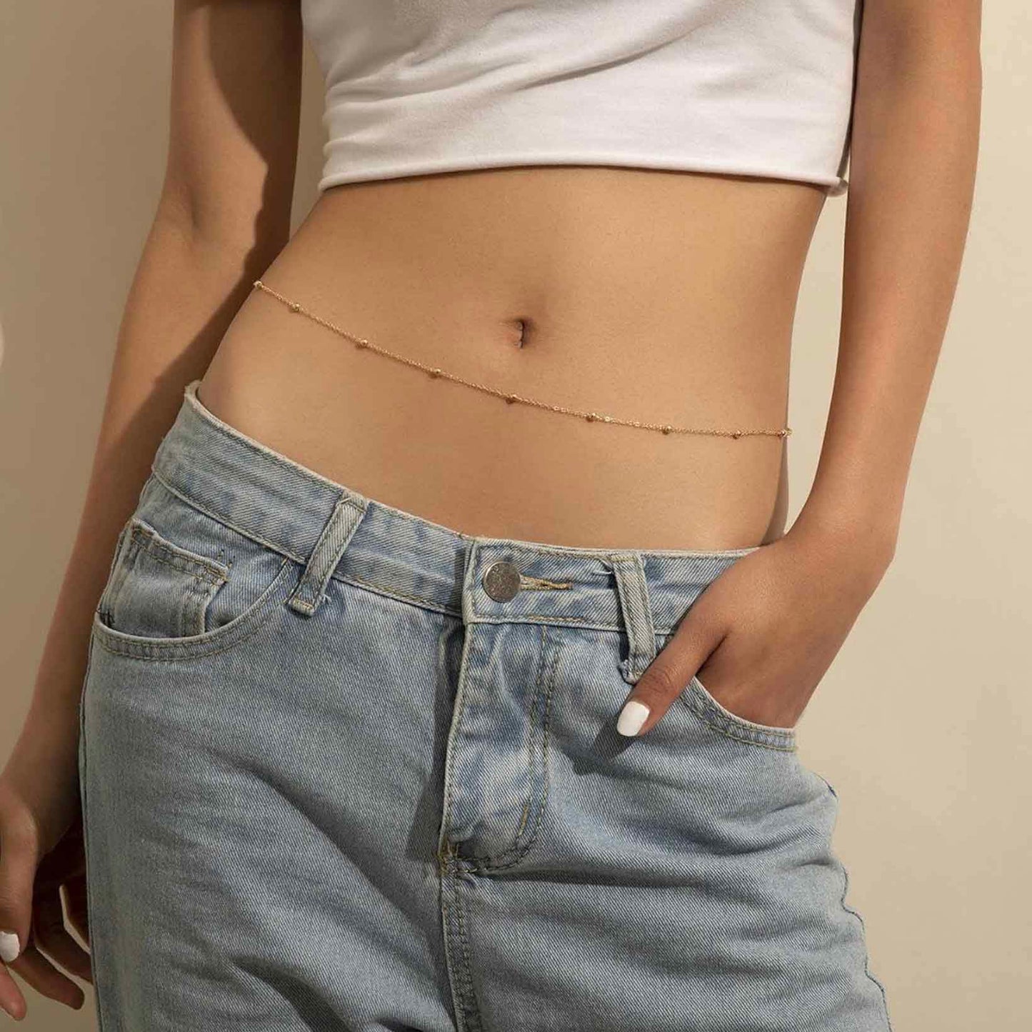 Belly waist Rose Gold Chain