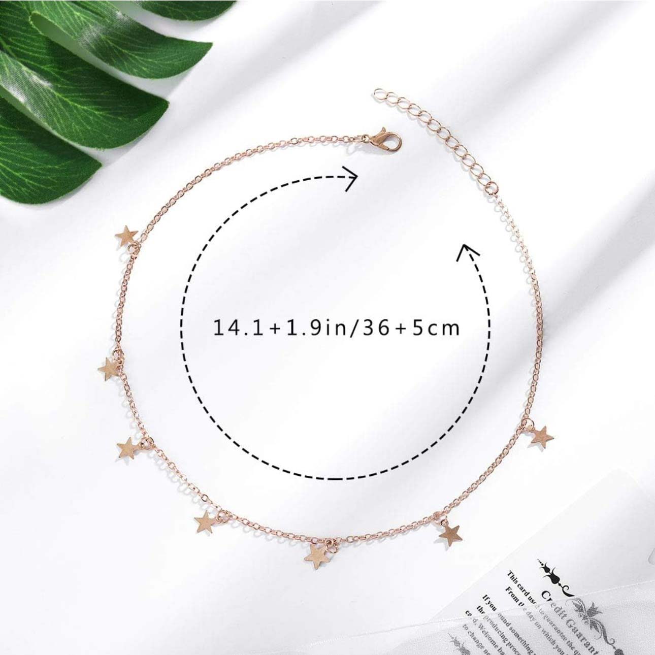 Stars Rose Gold Chain
