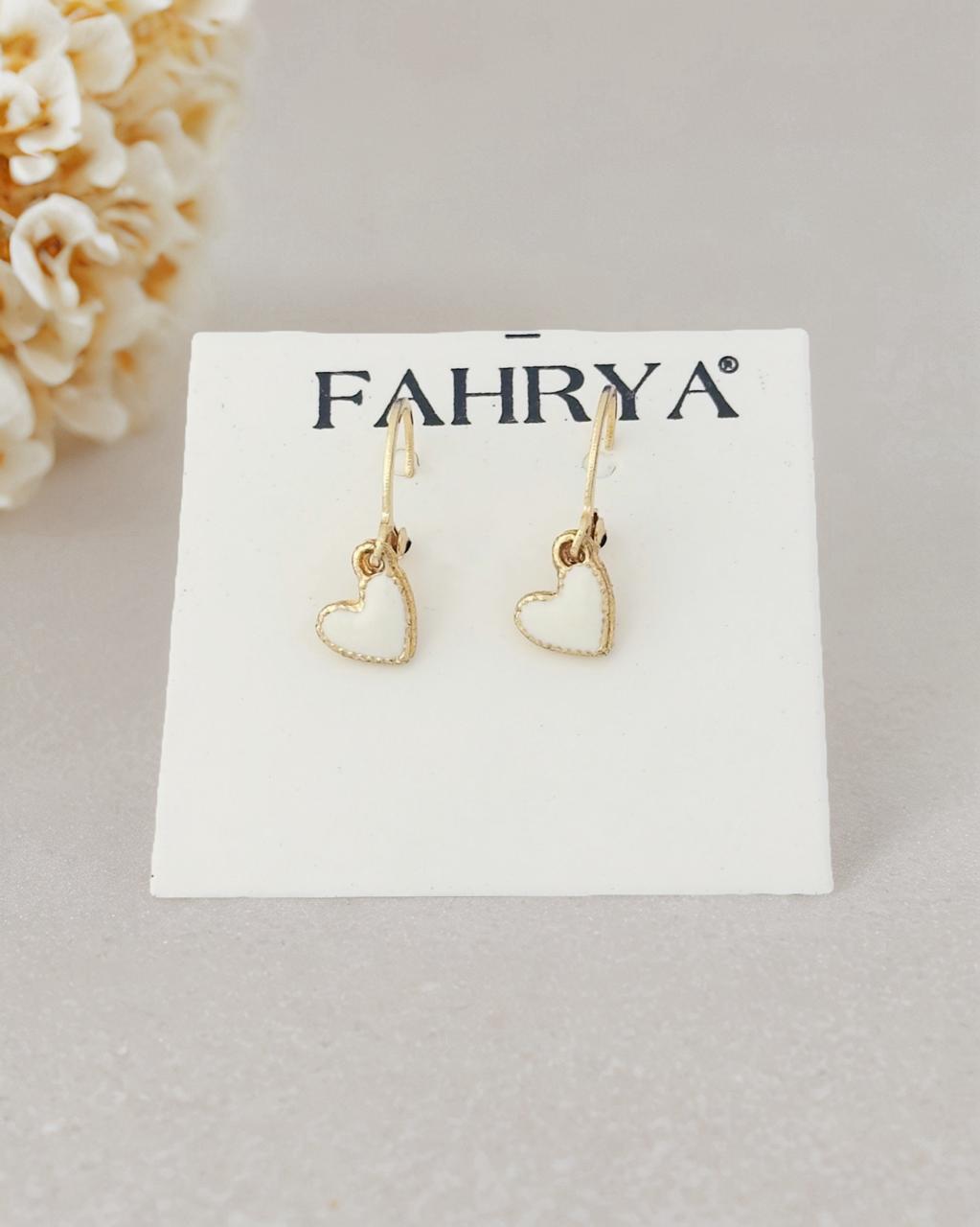 Noir Heart Earrings