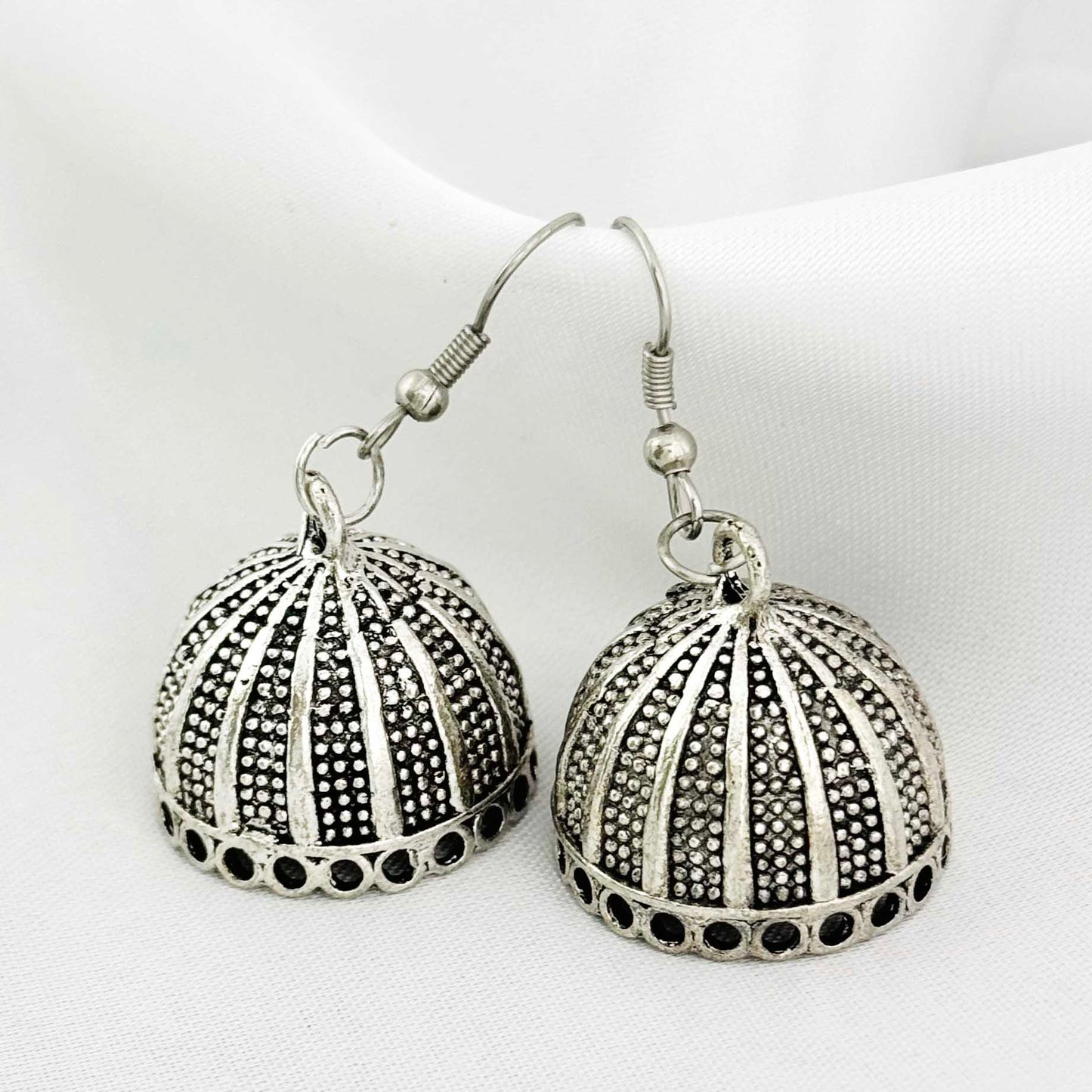 Oxidized Jhumka