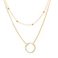 Radiant Duet Double Gleam Necklace