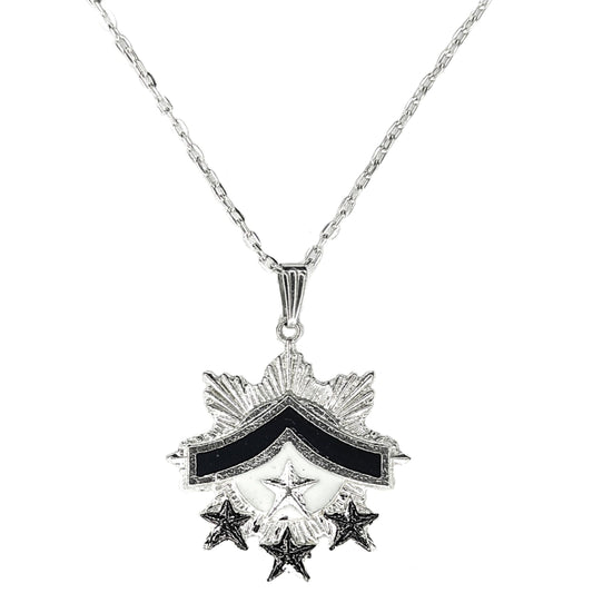 Start Statement Necklace (Silver)