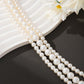Triple Layered Pearl Neckalce