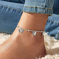 Butterfly Anklet (Silver)