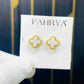 White Flower Jewelry Set
