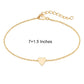 Heart Chain Bracelet
