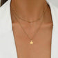 Star Dual Chain Necklace