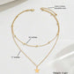 Star Dual Chain Necklace