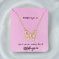 Butterfly Chain Necklace