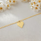Bold Heart Pendant Anti Tarnish Chain