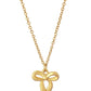 Bow Pendant Necklace