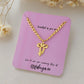 Bow Pendant Anti Tarnish Chain