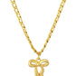 Bow Pendant Anti Tarnish Chain