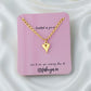 Bubble Heart Anti Tarnish Chain