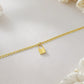 Lock Pendant Anti Tarnish Chain