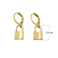 Lock Earrings