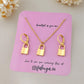 Lock Pendant Set