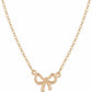 Golden Ribbon Necklace