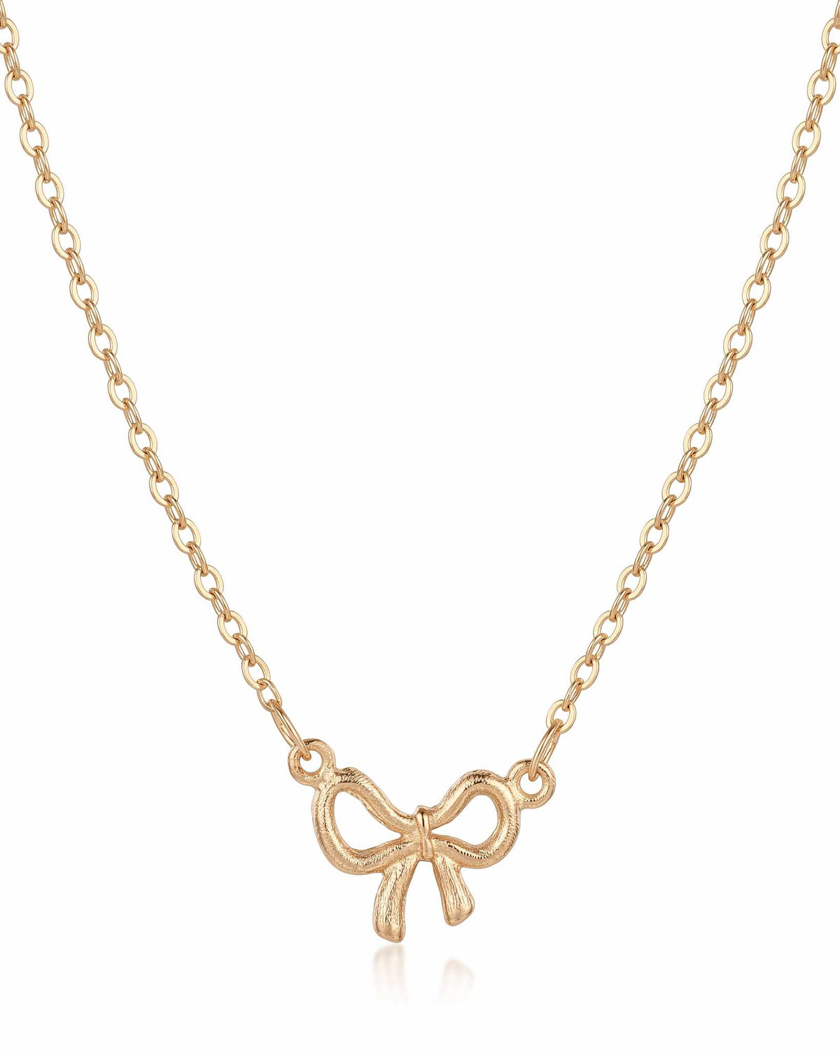 Golden Ribbon Necklace