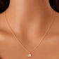 Blush Heart Necklace