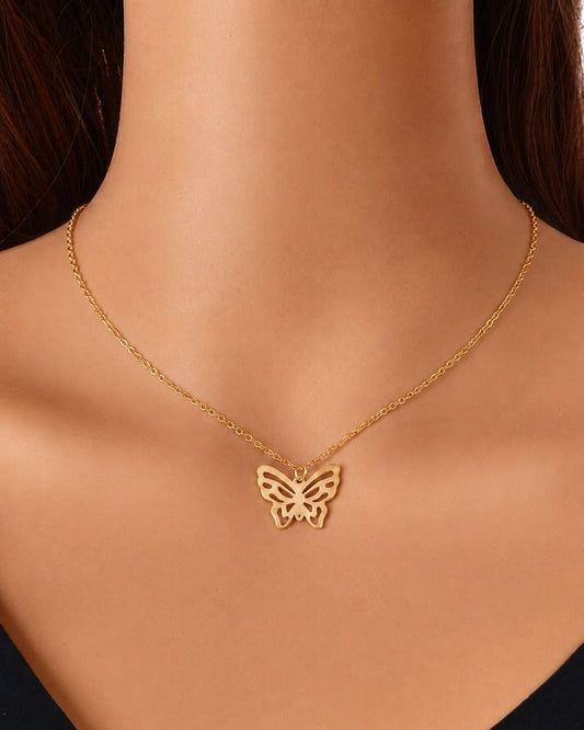 Monarch Butterfly Necklace