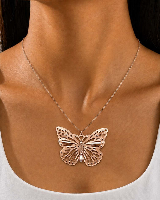 Filigree Butterfly Necklace