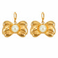 Pearl Bow Earrings