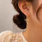 Ribbon Bow Earrings
