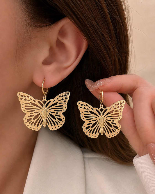Statement Butterfly Earrings