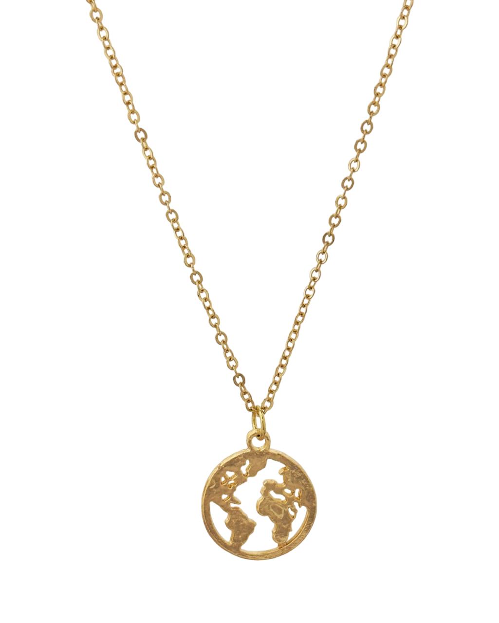 Earth Pendant Necklace