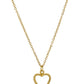 Heart Pendant Chain Necklace