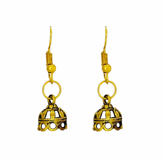 Small Golden Jhumki