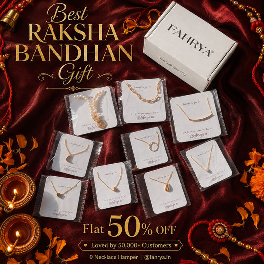 9 Necklace Combo(Raksha Bandhan)