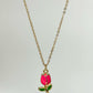 Flower Pendant Necklace
