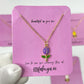 Flower Pendant Necklace