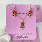 Flower Pendant Set