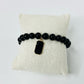 Bloc Charm Pearl Bracelet