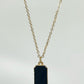 Bloc Pendant Necklace