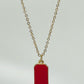 Bloc Pendant Necklace